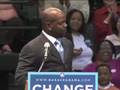 Emmitt Smith introduces Barack Obama