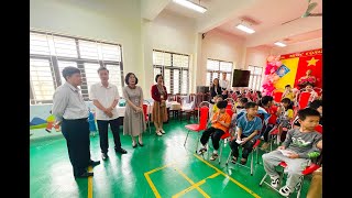 Uông Bí hoàn thành chiến dịch tiêm chủng vắc xin phòng chống dịch sởi năm 2025