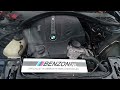 Motor van een BMW M1 (F20) M135i 3.0 24V 2013