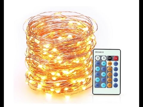 Lichterkette außen innen Weihnachten 20 M 200 LED wasserdicht Zimmerdekoration Hochzeit Party