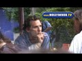 Matthew McConaughey Has Lunch At The Newsroom Friday