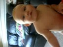 Bryce on his dumptruck