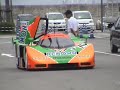 mazda made this 787B-003 #202 car for JSPC(Japan Sports Prototype Championship) in 1991 because they decide to keep #55 car﻿ permanently in memory of the le mans champion. and Mazda reworked the chassis for the short distance(1000km race like Fuji) with the smaller radiator and the removed headlight for lightening. 2009.07.11 Hiroshima マリーナホップ 11:00からの1回目広島市交通科学館 レースカー走行イベントでの午前の走行前ウォーミングアップ（展示で撮影した映像含む）。なおこの787B 202号車は1991年国内1000kmレース仕様となる787B 3台目の車で、ル・マン優勝車#55ではありません。RX-7スーパー耐久参戦車両も同日見ましたが、やはりR26Bは格別ですね。人はエンジン音で感動できるんですね。 直後の走行はこちら： www.youtube.com