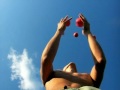 Wenn B�lle fliegen lernen - over the hills and far away - juggle