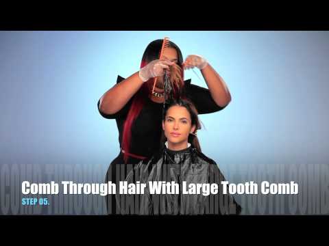 how to apply semi permanent hair dye