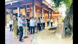 Chuyên gia của Hội đồng Di tích và di chỉ quốc tế (ICOMOS) làm việc tại Yên Tử