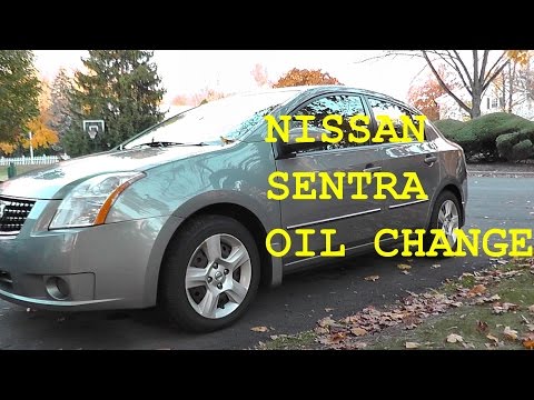 Nissan Sentra Oil Change with Basic Hand Tools HD