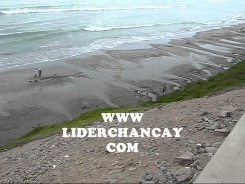 La playa Chorrillos de Chancay se encuentra contaminada