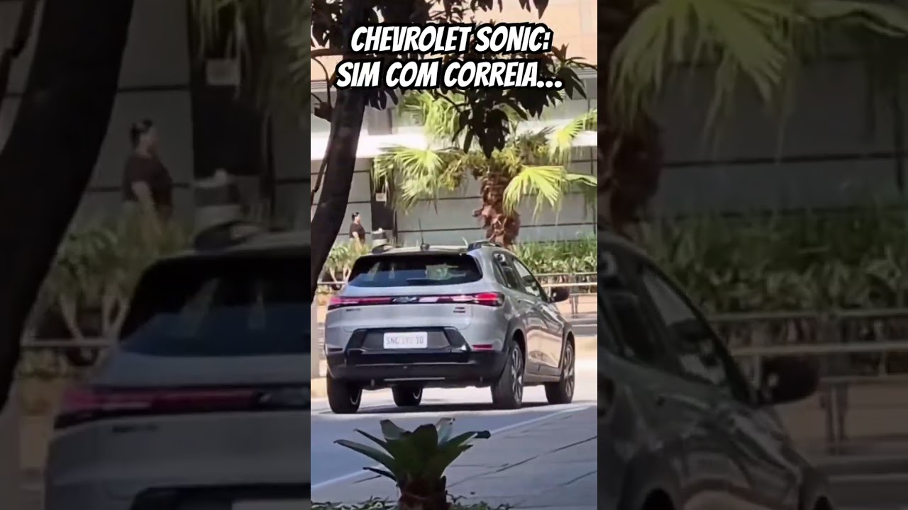 CHEVROLET SONIC flagrado em formas finas! ELE VAI SER ASSIM