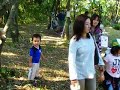 上野の森アートフェスティバル ターザン・ハンモック体験