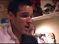 Hugh Panaro... backstage at the Majestic.