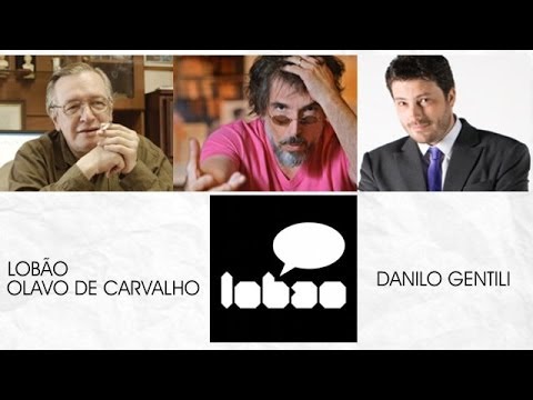 Lobão e Olavo recebem Danilo Gentili ao vivo: censura, ensino e politica