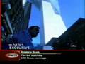 Second plane hits WTC 2 on 9/11. Ground level & Slow motion.