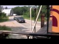 HD-A Ride Behind Conway Scenic GP-7 573-GREAT HORN ACTION!