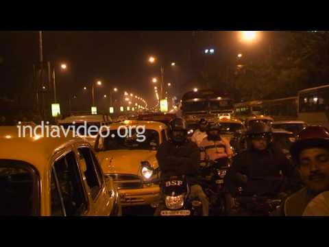 Night View of Kolkata