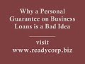 Personally Guaranteed Business Loans