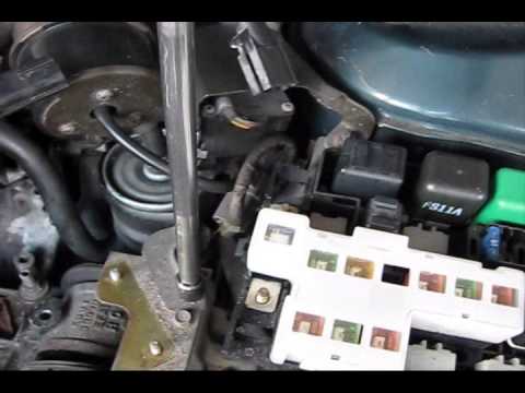 How to replace Transmission Mazda 626 part2