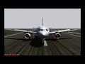 Air France A320 landing