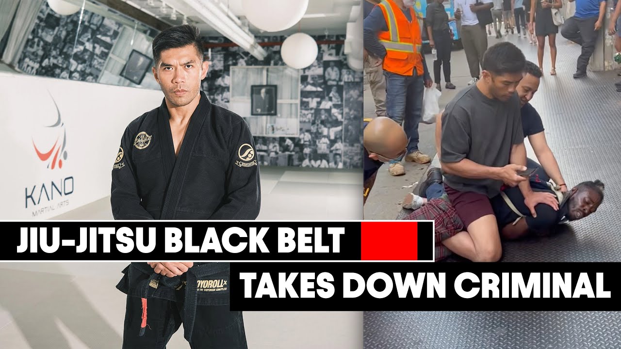 Video BJJ Black Belt In NYC Street Fight BJJ World