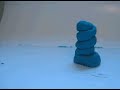 Animação com plastilina a 12 fps, com um total de 600 frames.
