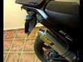 Una Vstrom del 2007 con un escape MIVV... sonido BRUTAL para una bicilíndrica.
