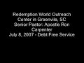 Redemption World Outreach Debt-Free Service (pt.2) Redemption World Outreach Debt-Free Service (pt.2)