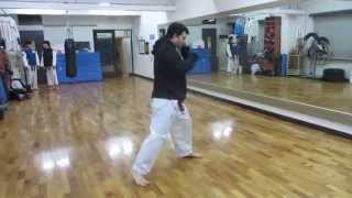 dojang in korea taekwondo fight training