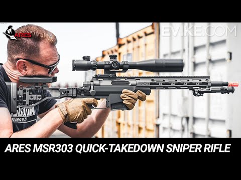 ARES MSR303 Quick-Takedown Airsoft Sniper Rifle - Snap Shot