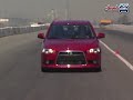 Mitsubishi Lancer Ralliart @ the Track