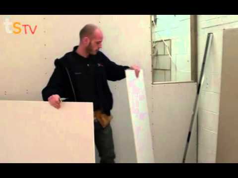 how to fit plasterboard