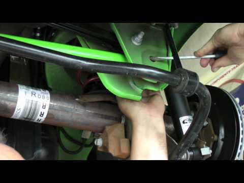 how to fit adjustable panhard rod