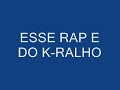 rap nacional (falhas) CONEXAO FATAL TRIBO E 3 UM SO