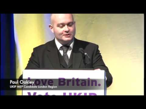 Defending British Justice: Paul Oakley, MEP Candidate London Region