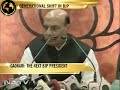 Rajnath makes way for Gadkari