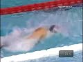Coughlin finishes strongly in 100-meter freestyle