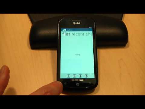 SkyDrive App for Windows Phone