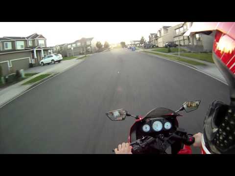how to drive a kawasaki ninja 250r