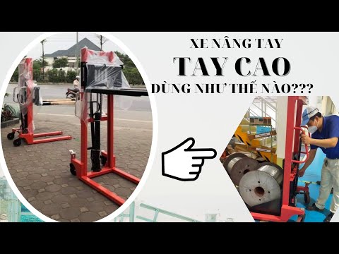 XE NÂNG TAY CAO, xe nâng tay cao giá rẻ tại Hồ Chí Minh