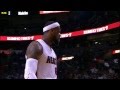 LeBron explodes to the rim for the dunk of the night!