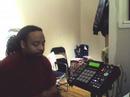 Dayta making beats on mpc 2500 !!!