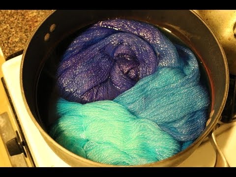 how to dye knitting yarn