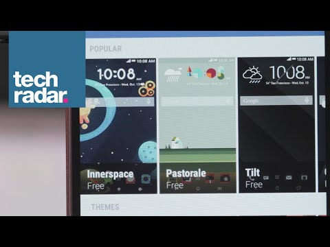 how to get more themes for htc one