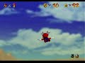 Super Mario 64 Walkthrough: Free Flying For 8 Red Coins