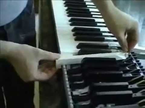 how to repair yamaha keyboard keys