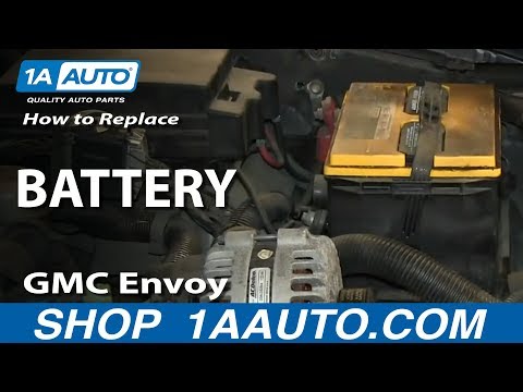 How To Install Replace Dead Battery 2002-09 GMC Envoy and XL XUV