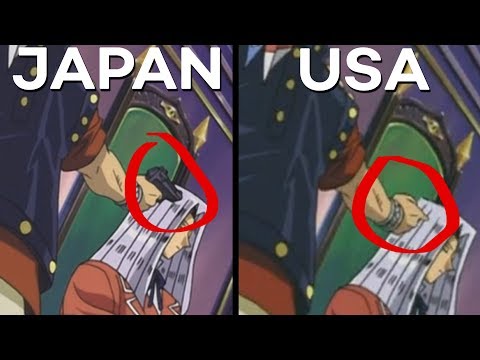 Changes Made to Anime for America (Sailor Moon, YuGiOh, and Power Rangers)