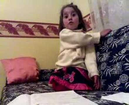 Kurds stop talk in turkish language, learn from this girl