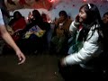 la china bailando en navidad