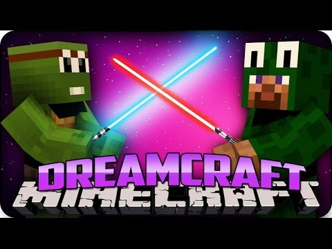 Minecraft Mods - DREAM CRAFT - Ep # 2 LASER FARMS & LIGHTSABERS!!' (Futuristic Modded Let's Play)