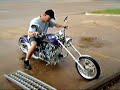 200cc mini chopper Harley Big Dog West Coast Iron Horse 200cc mini chopper Harley Big Dog West Coast Iron Horse